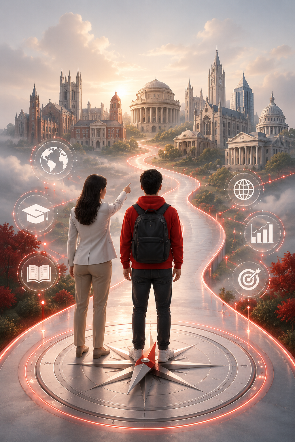 student journey to top institutions with the right test prep and exam guidance